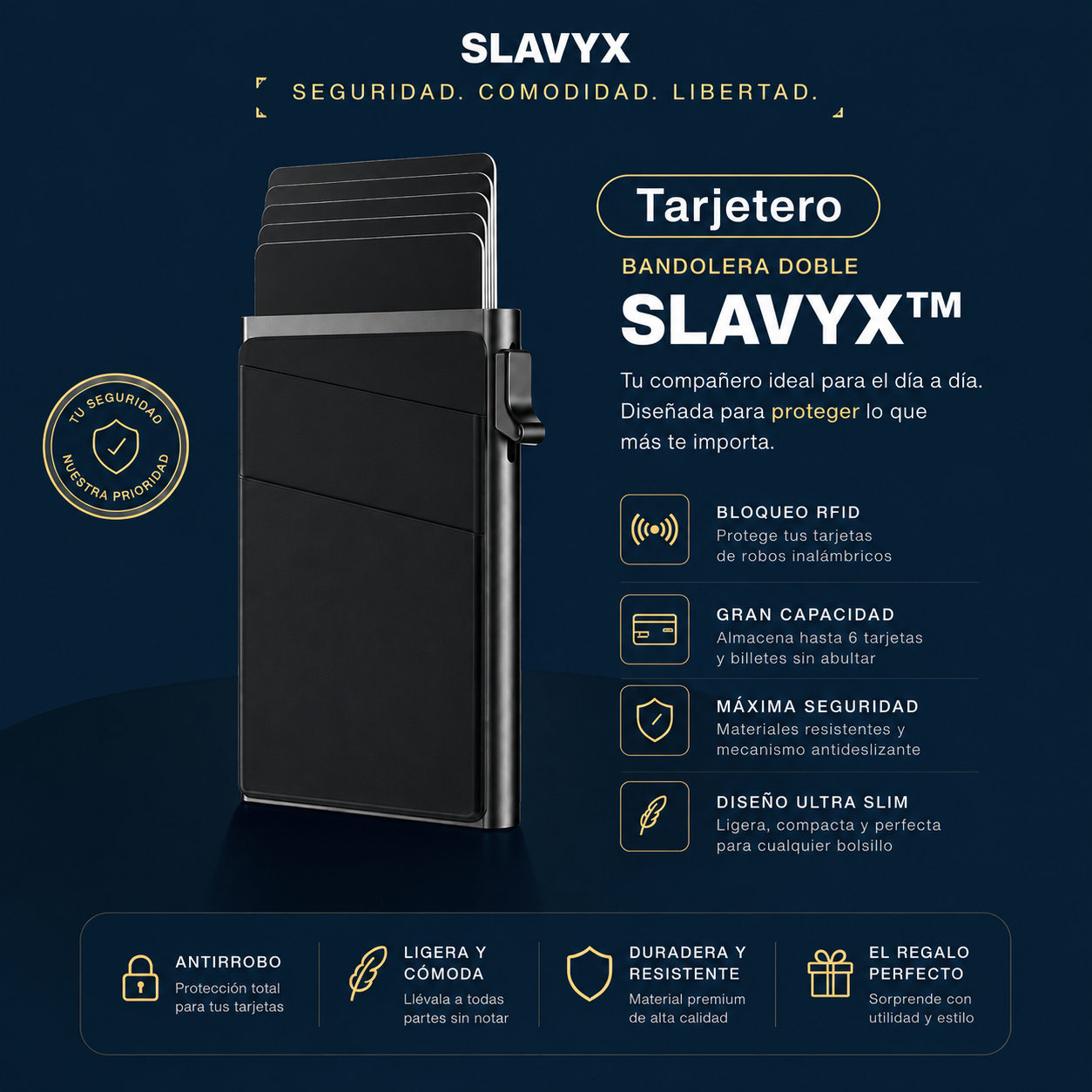 Tarjetero Slavyx ™